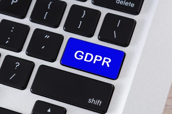 General,Data,Protection,Regulation.,Text,Gdpr,On,Blue,Keyboard,Button,